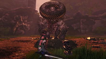 Stellar Blade - Earn Weapon Cores from Bosses