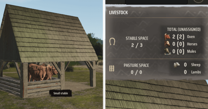 Manor Lords - Get Another Ox or Make Sure Current One is Free of Tasks