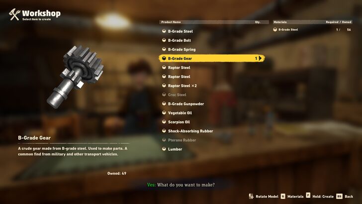 SAND LAND Workshop Spino Town Interior