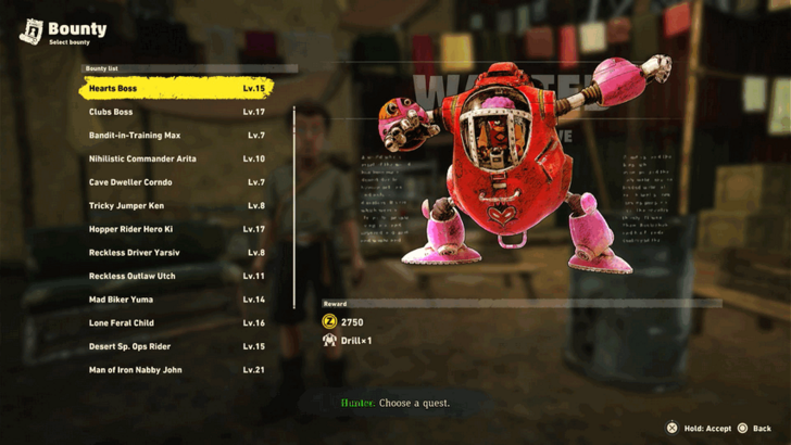 Sand Land - Bounties