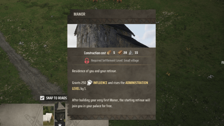 Manor Lords - Build a Manor