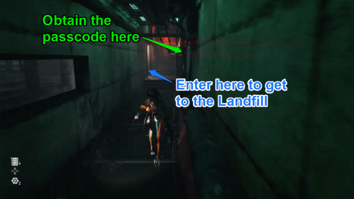 Stellar Blade - Landfill Passcode Location