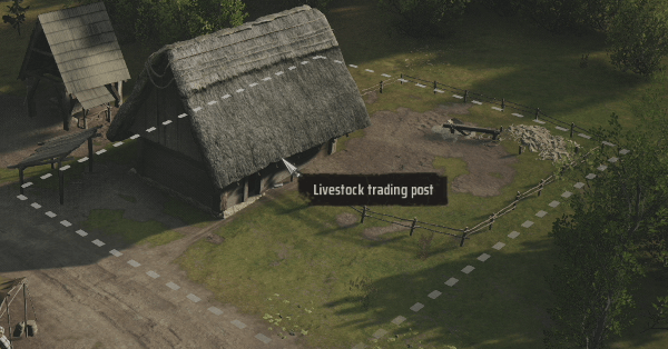 Manor Lords - Build a Livestock Trading Post