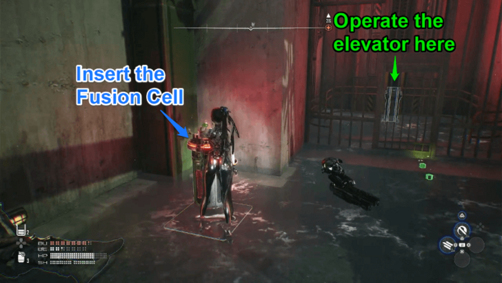 Stellar Blade - Underground Sewer Elevator