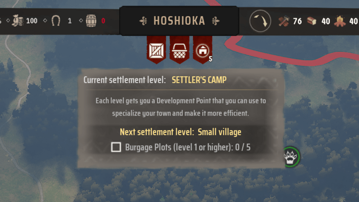 Manor Lords - Small Village Requirements