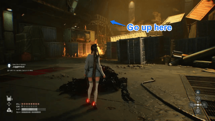 Stellar Blade - Going up the Armory