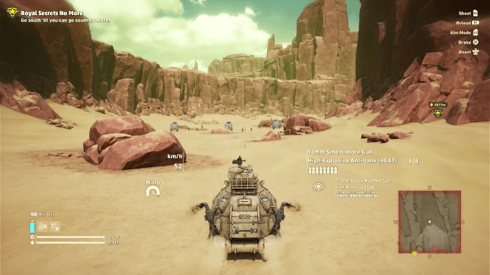 Sand Land - Tanks and Soldiers