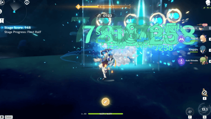 Genshin - Vibro Crystal Day 1 Receiver Effect