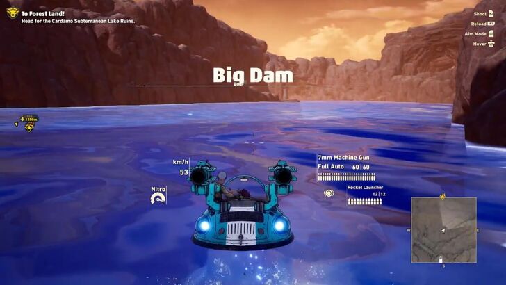 SAND LAND Hovercar Vehicle