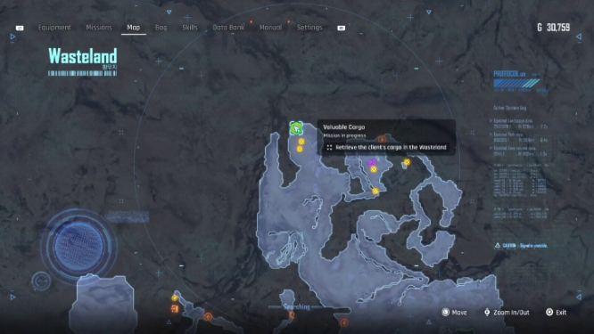 Valuable Cargo Objective 1