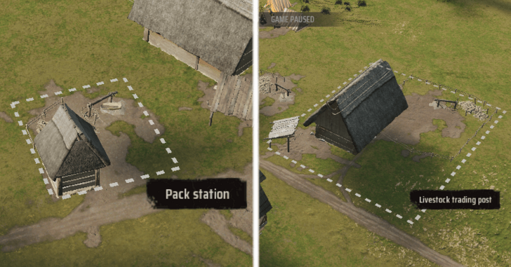 Manor Lords- Order Mules From Pack Station And Livestock Trading Post
