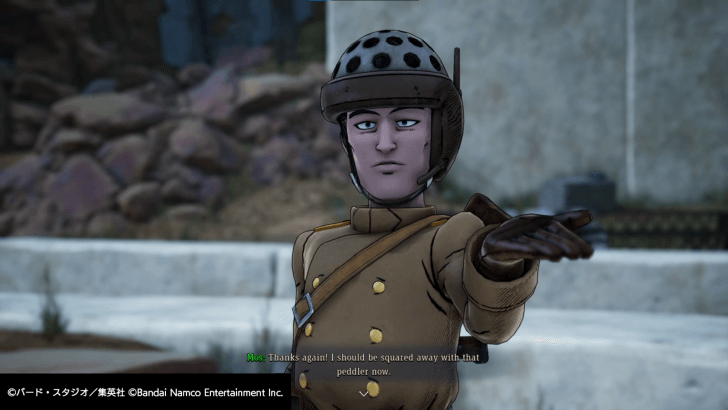 Sand Land - Talk to Mos to complete this quest