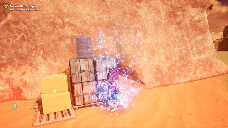 Sand Land - Restore HP at Water Supply Points