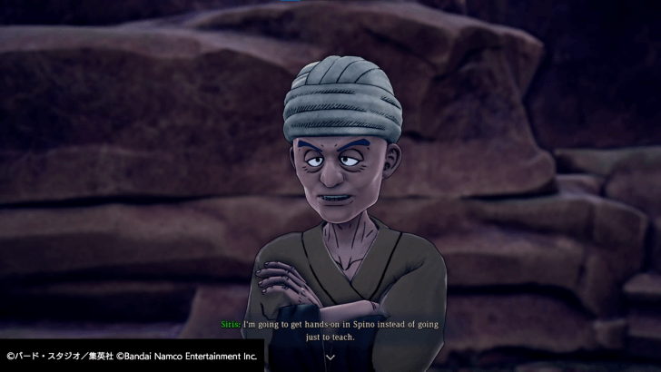 Sand Land - Talk to Siris again