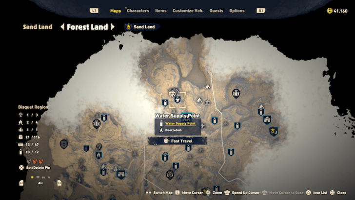 Worn-Out History Book Map