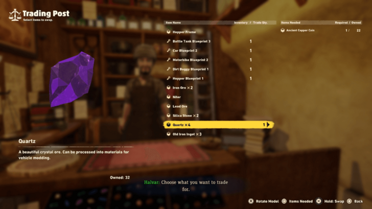 Sand Land - Quartz Trading Post