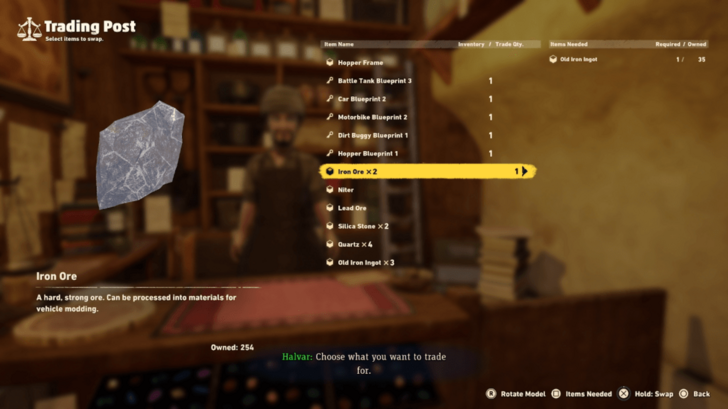 Sand Land - Iron Ore Trading Post