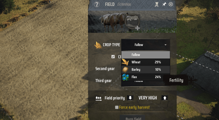 Manor Lords - How to Make Ale - Plant and Harvest Barley