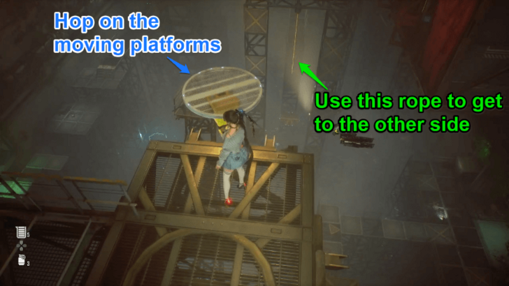 Stellar Blade - Hopping on the Moving Platforms