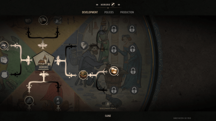 Manor Lords - Trading Development Tree