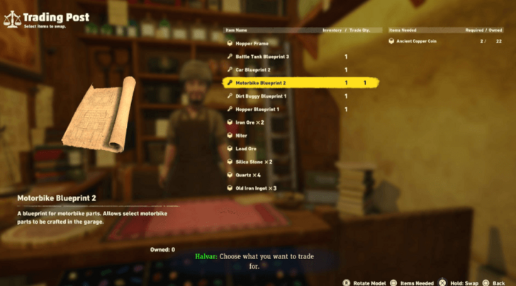 Motorbike Blueprint 2