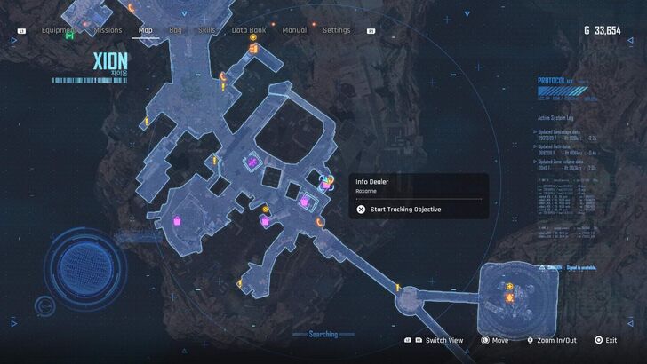 roxanne map loaction