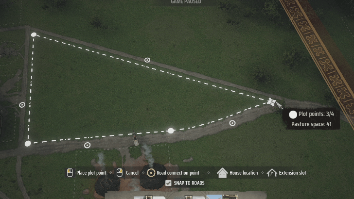 Manor Lords - Pasture Flexible Spot Disctates Pasture Space