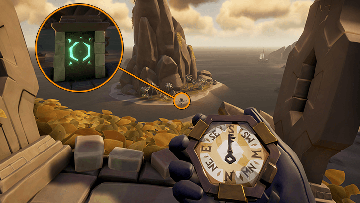 Sea of Thieves - Shores of Gold Western Vault Puzzle Symbol 3