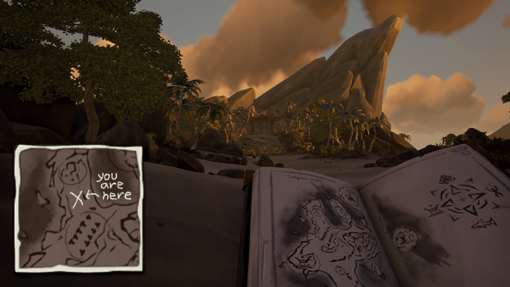 Sea of Thieves - Shores of Gold Ancient Shrine Location