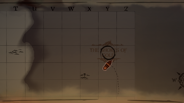 Sea of Thieves - Shores of Gold Map Location