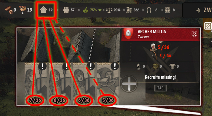 Manor Lords - Recruits Missing Explained