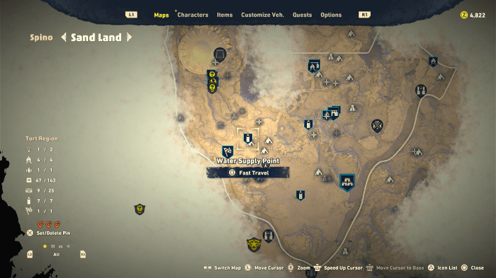 Sand Land - Water Supply Near Junker Market Lisab