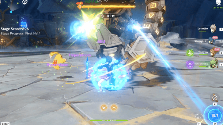 Genshin - Vibro Crystal Day 2 Focus First