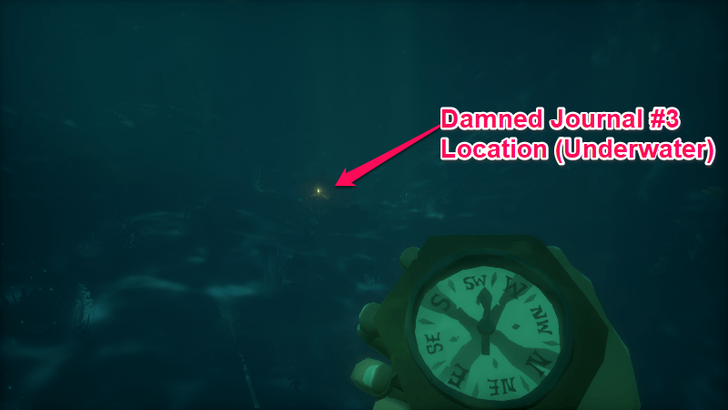 Sea of Thieves - Damned Journal 3  Location
