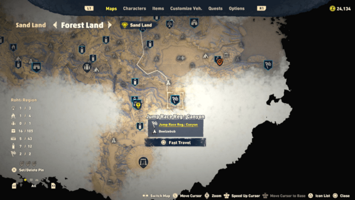 Hopper Blueprint Race Reward Location