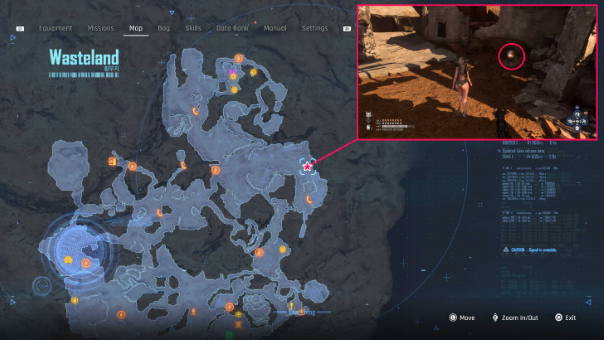 Stellar Blade - Wasteland Passcode 3 Pass Location
