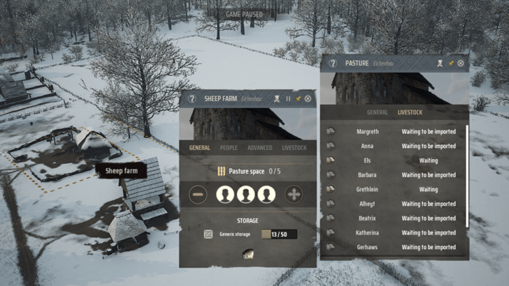 Manor Lords - How to Make Cloaks - Build a Pasture and Sheep Farm