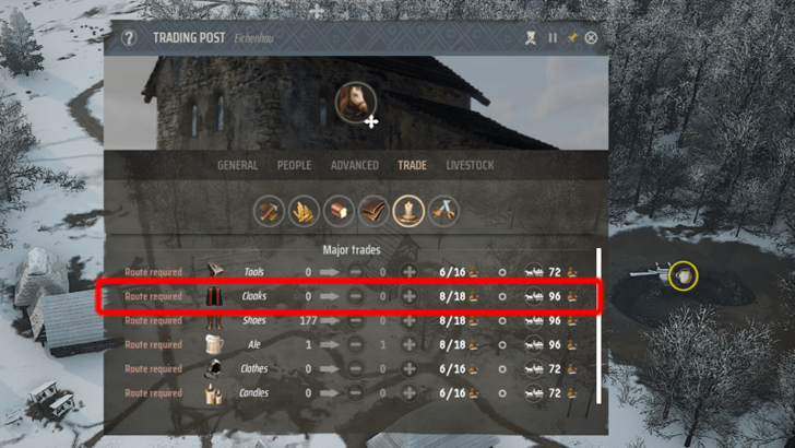 Manor Lords - How to Make Cloaks - Export for Regional Wealth