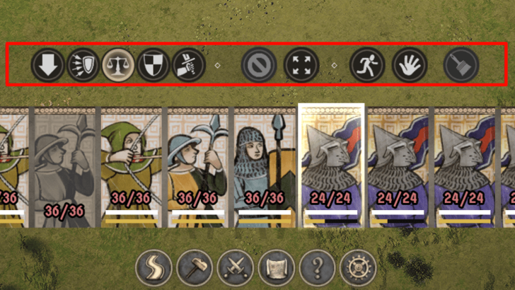 Manor Lords - Army Stances