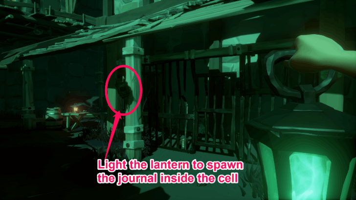 Sea of Thieves - Damned Journal #5 Lantern Location