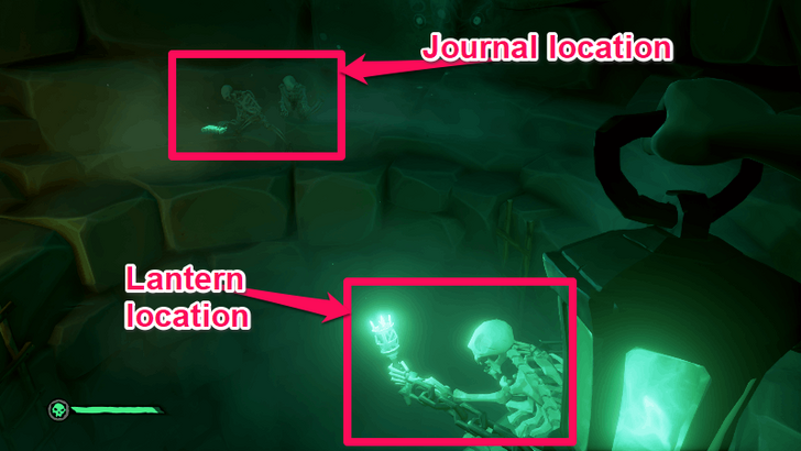 Sea of Thieves - Damned Journal #4 Location