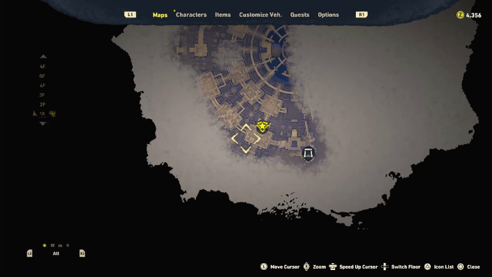 Sand Land - Lisab Battleship Pt. 2 Chest #2 Map