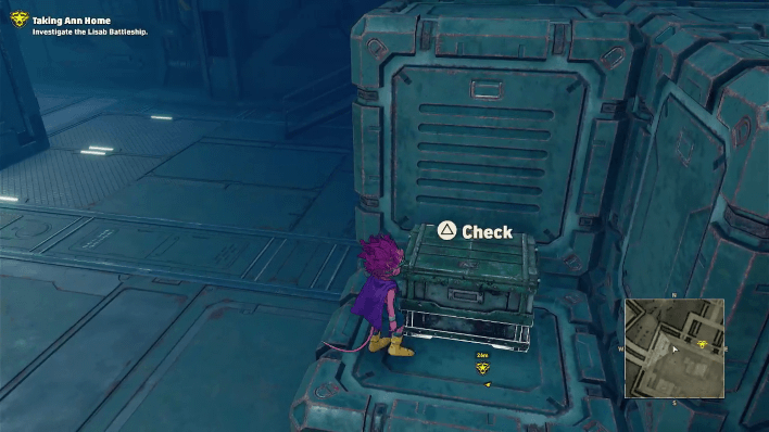 Sand Land - Lisab Battleship Pt. 2 Chest #3 Overworld