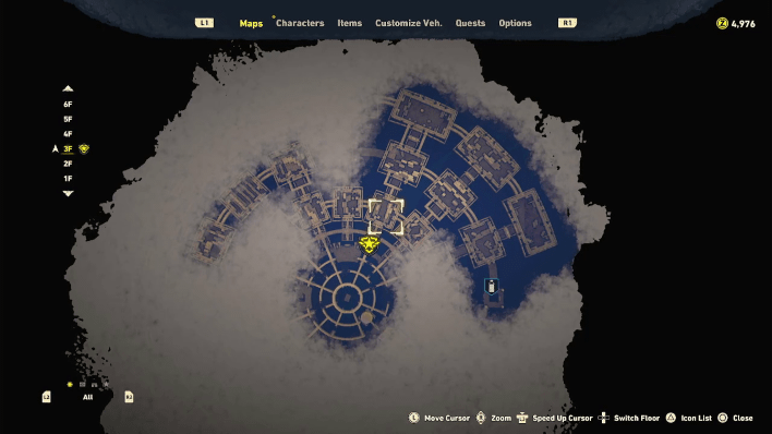 Sand Land - Lisab Battleship Pt. 2 Chest #21 Map