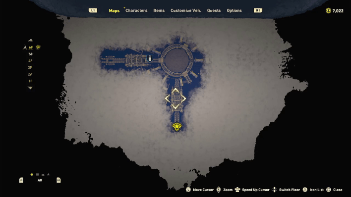 Sand Land - Lisab Battleship Pt. 2 Chest #38 and #39 Map