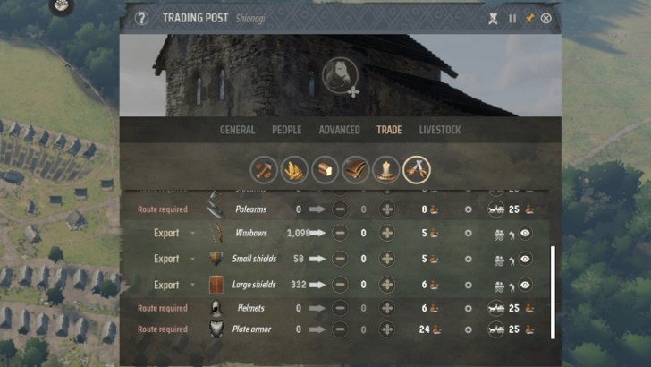 Manor Lords - Import Military Resources