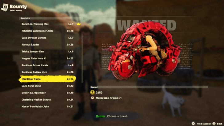 Motorbike Frame From Bounties