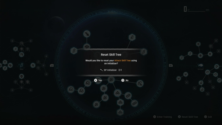 Stellar Blade - Reset Skills with SP Initializers