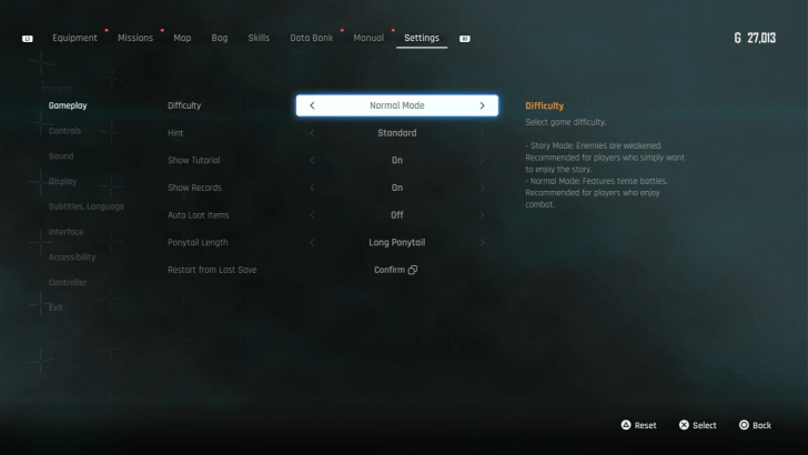 Stellar Blade - You Can Change the Difficulty