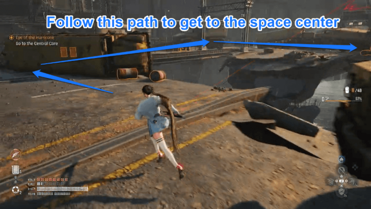 Stellar Blade - Going to the Space Center